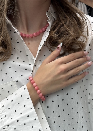 Kalcedon armbånd Coral By ANTHON 